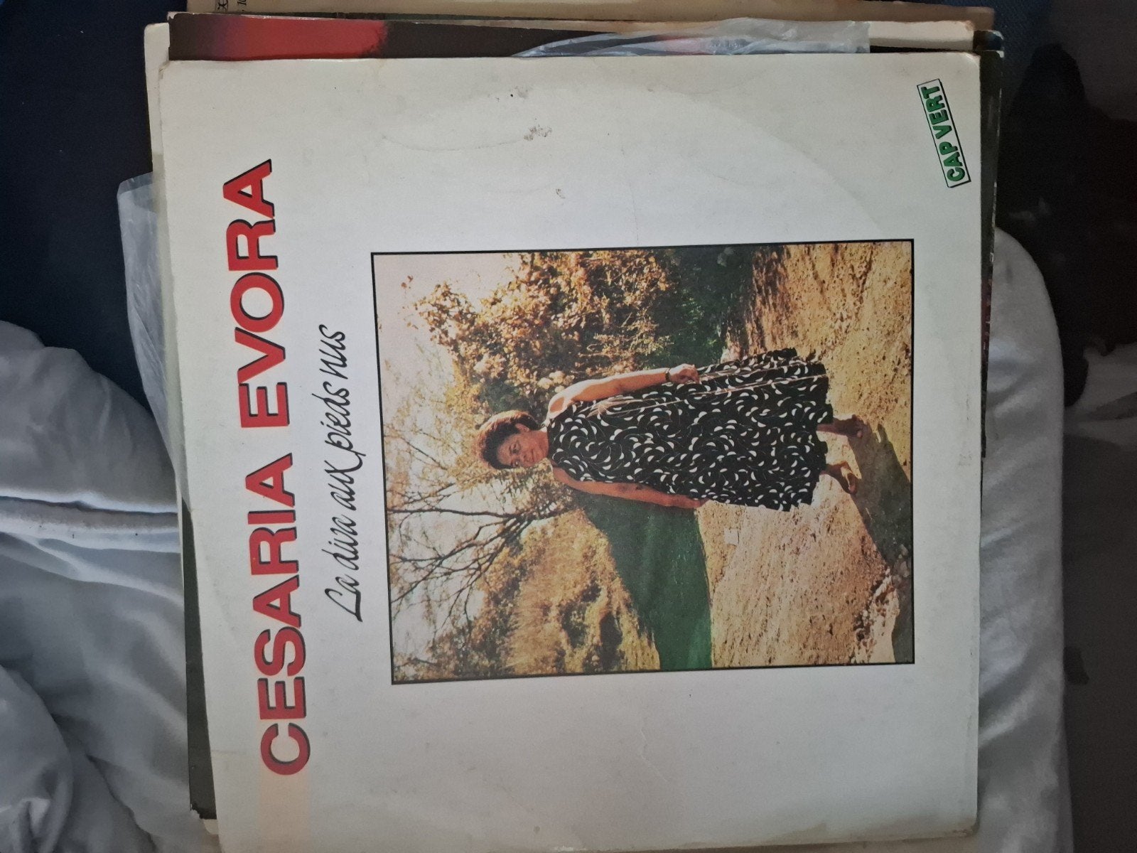 Cesaria Evora - La Diva Aux Pieds Nus LP Vinyl, Gebruikt, Verzenden, Originele persing, 1980 - 1989