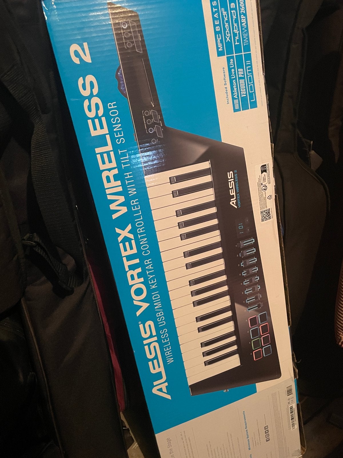Alesis Vortex Wireless 2 Keytar MIDI Controller, Muziek en Instrumenten, Keyboards, Zo goed als nieuw, Aanslaggevoelig, Ophalen