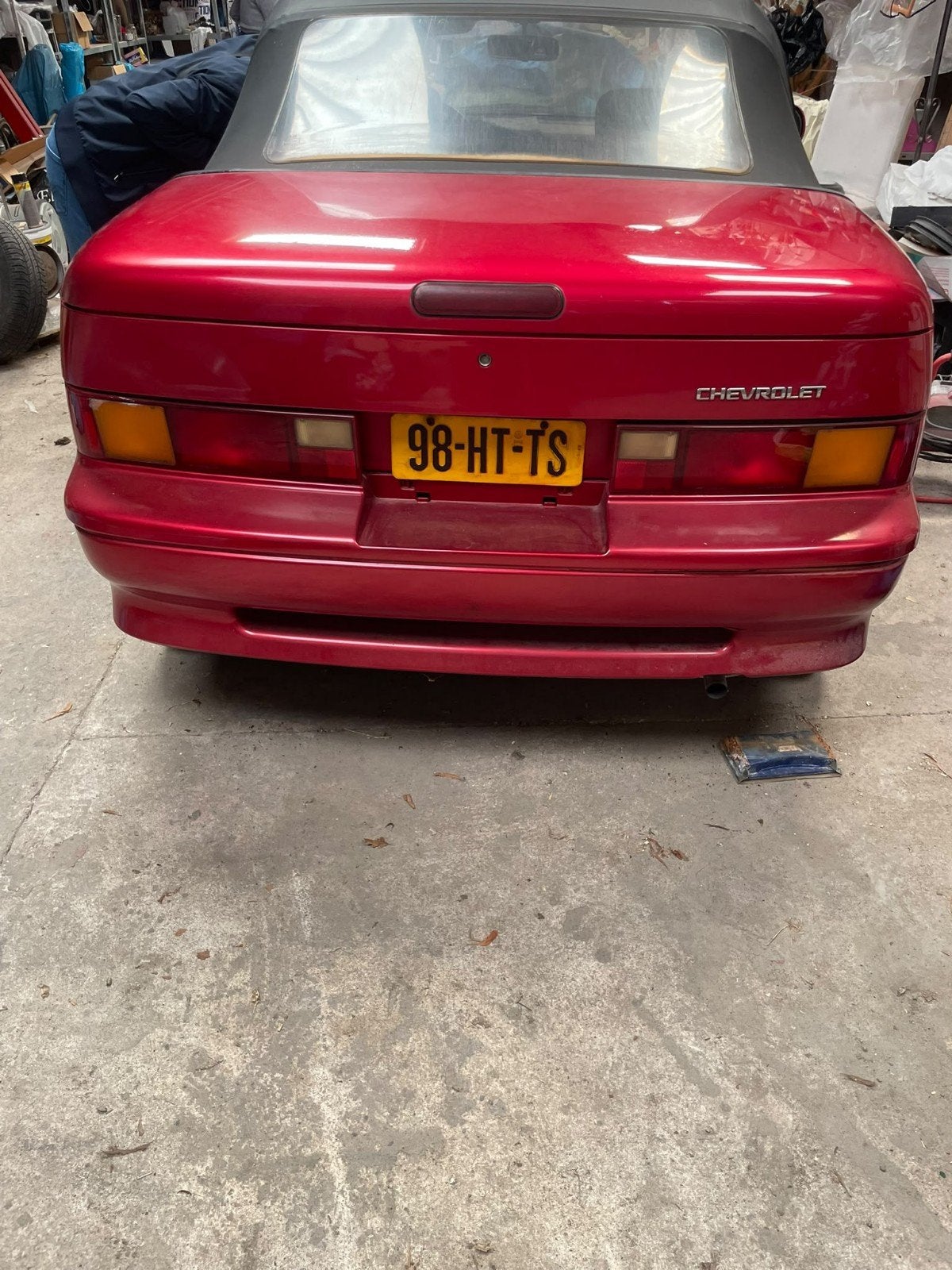 chevrolet Metro cabriolet (Amerikaanse Suzuki Swift), foto 2