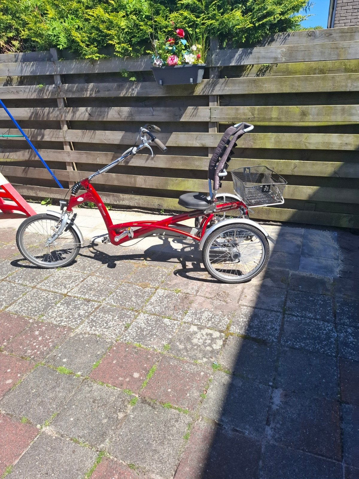 Van Raam Easy Rider driewieler - Rood metallic, Ophalen of Verzenden