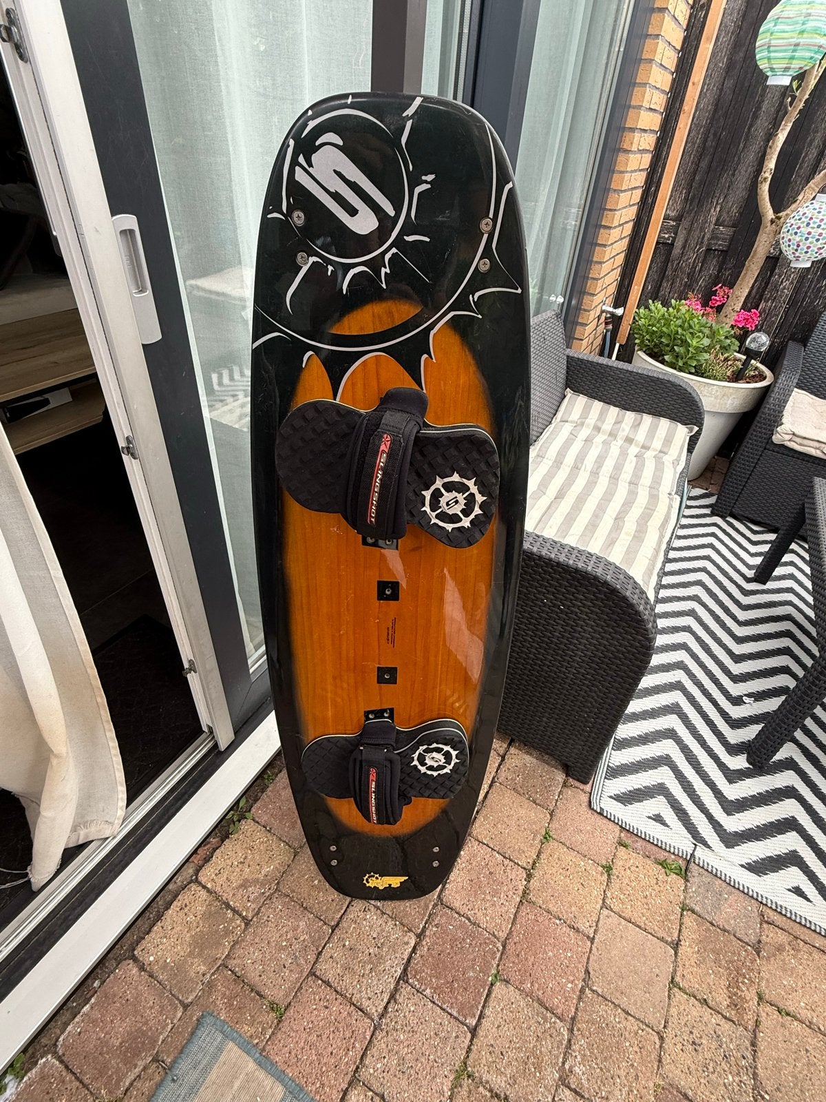 Cabrinha Kite 10m2 met Trapeze, Harnas en Board, Ophalen, Gebruikt, Kitesurf-set, Twintip