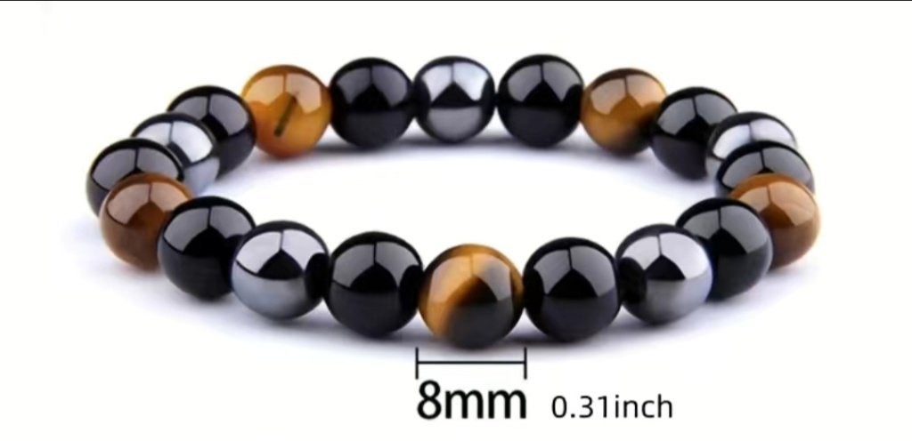 a. Elastische edelstenen armband BESCHERMING, Overige materialen, Met bedels of kralen, Overige kleuren, Verzenden