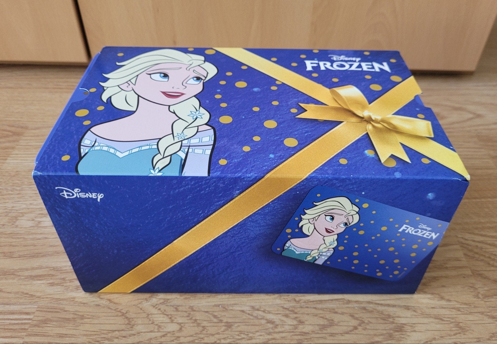 Disney, Frozen bewaarblik kersthangers AH, Verzamelen, Disney, Ophalen of Verzenden, Nieuw