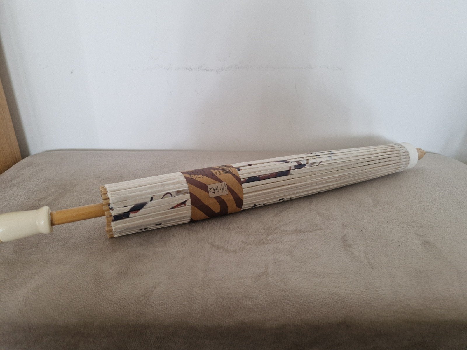 Nieuwe Japanse parasol van Xenos, Beige, Nieuw, Ophalen of Verzenden, Oosters