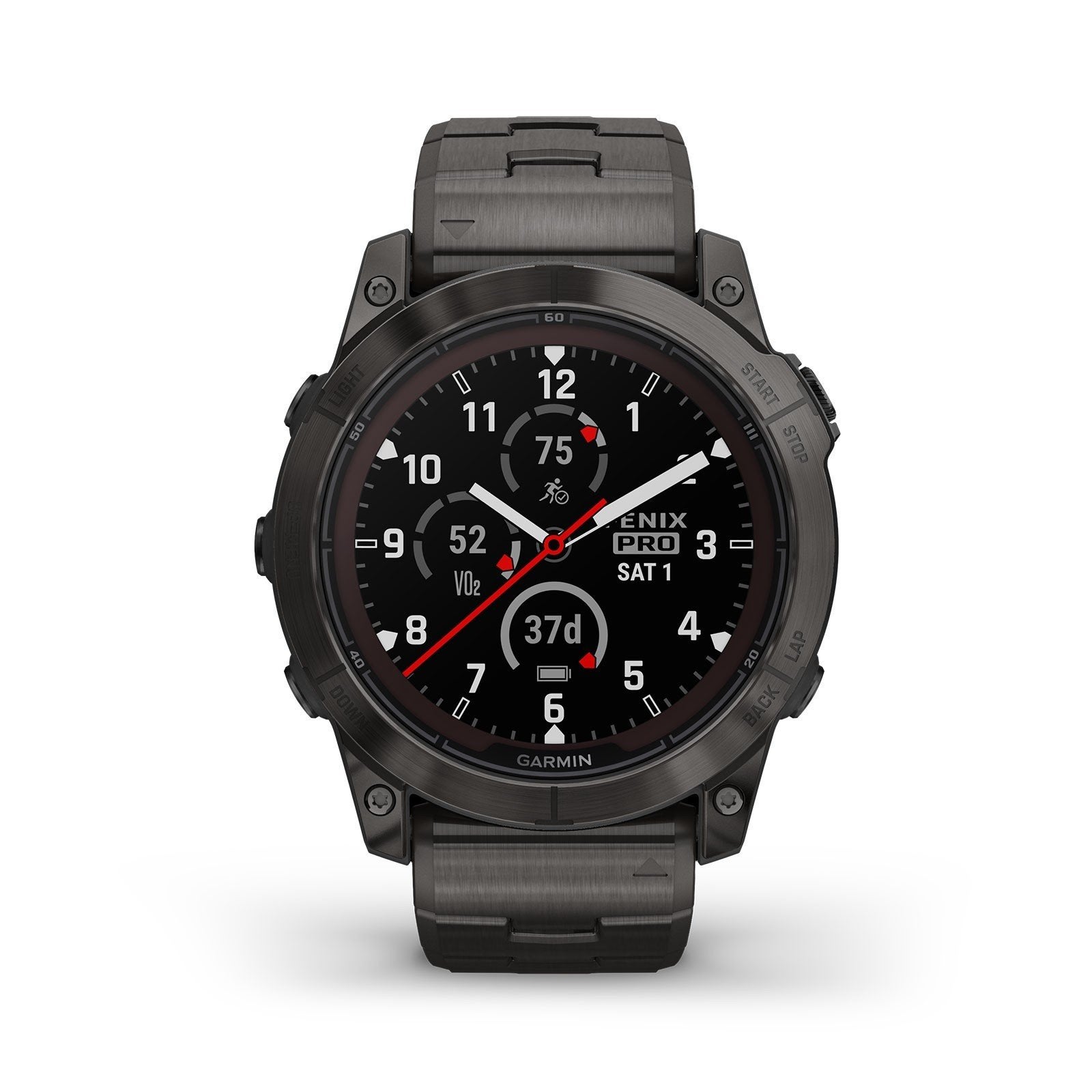 Garmin Fenix 7X Solar | Compleet | Uitstekende staat, Zwart, Ophalen of Verzenden, Zo goed als nieuw, Waterdicht