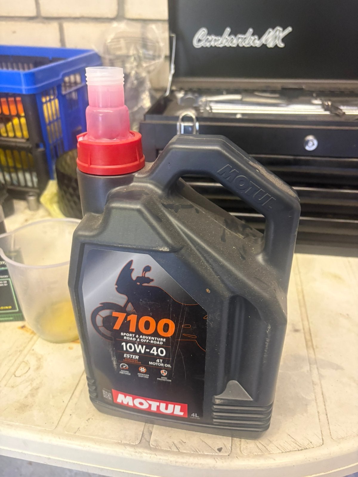 Motul 7100 10w40 olie, Ophalen of Verzenden