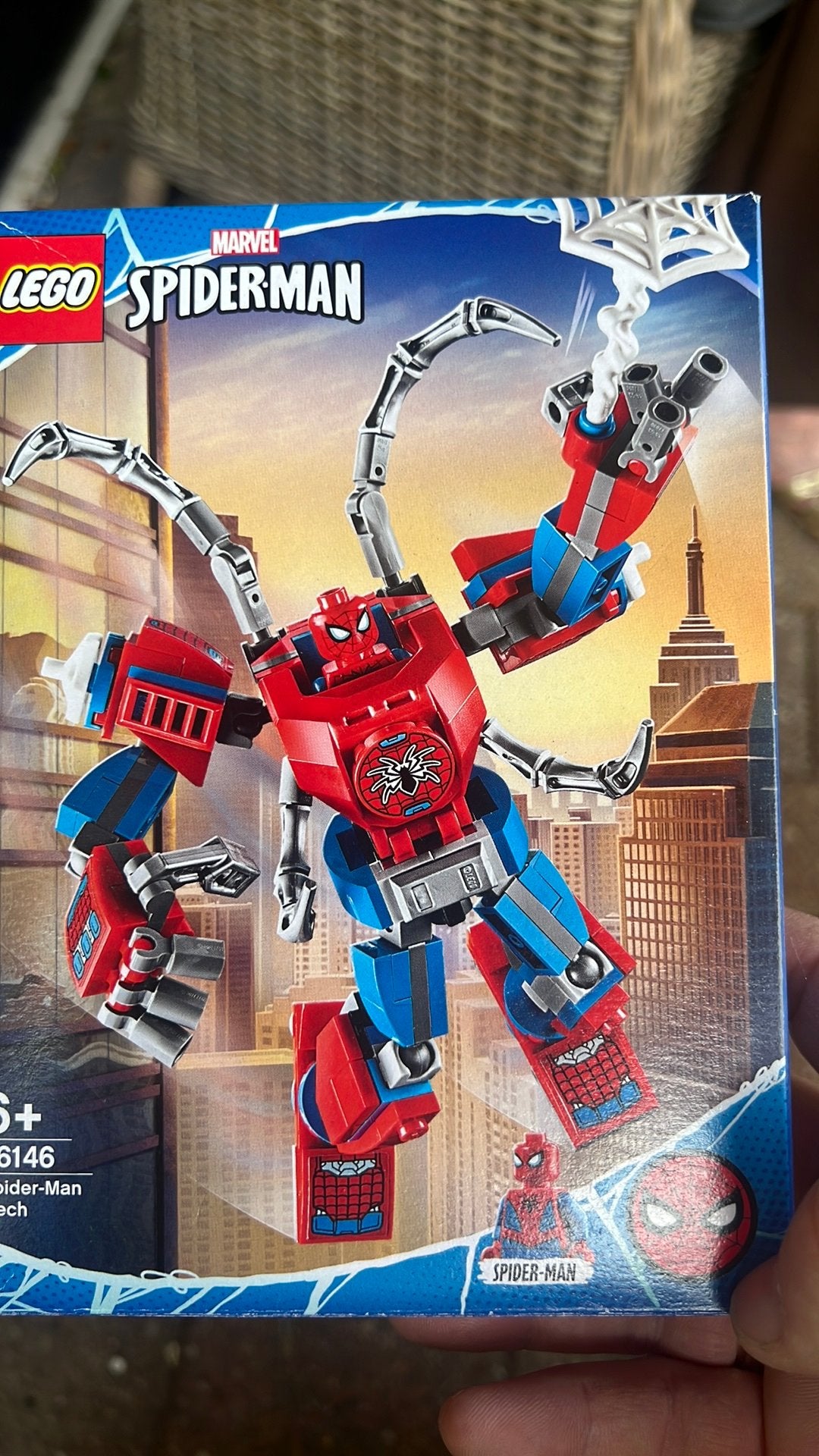 Lego 76146 Spiderman Mech, Kinderen en Baby's, Speelgoed | Duplo en Lego, Ophalen of Verzenden, Zo goed als nieuw