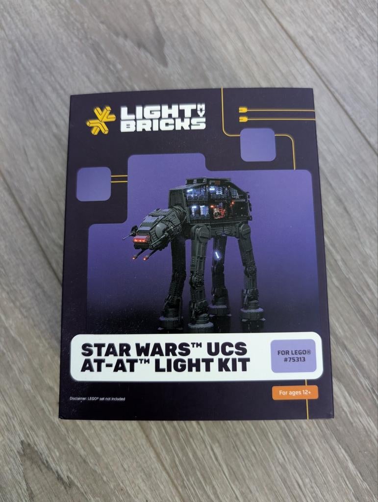 Light my bricks 2.0 voor lego ucs AT-AT, Star Wars, Lego, Accessoire, Nieuw