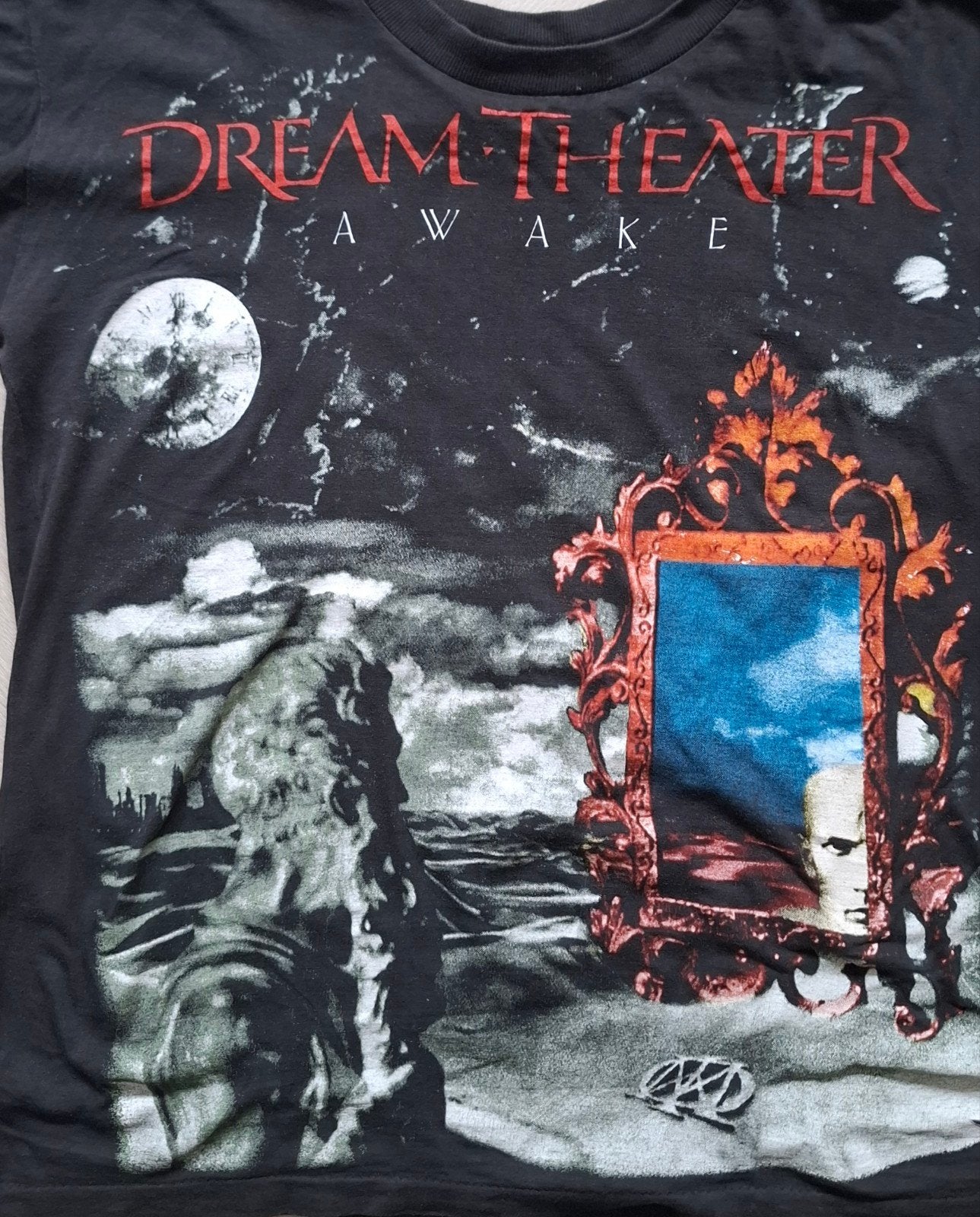 Vintage Dream Theater Tourshirt Awake 1995, Ophalen of Verzenden, Maat 56/58 (XL), Zwart