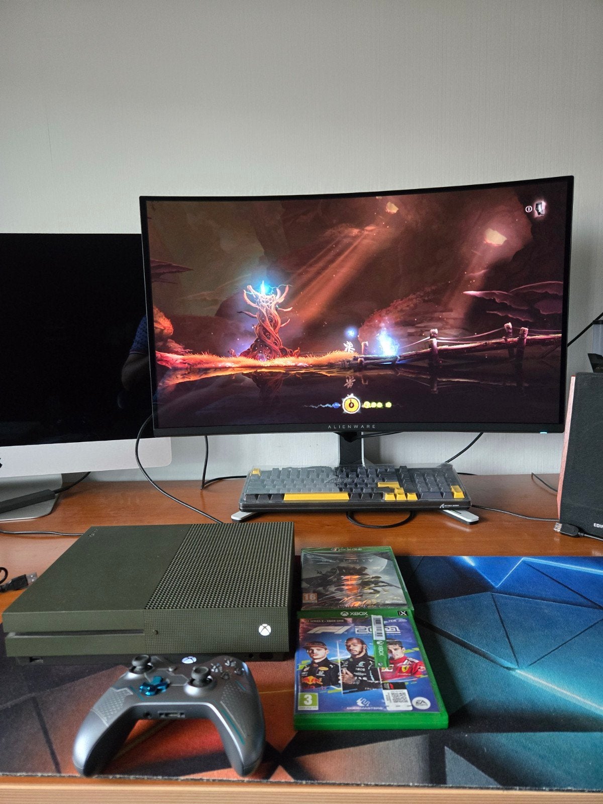 Xbox One S 1TB + Controller + 2 Games (Perfecte Staat), Ophalen of Verzenden