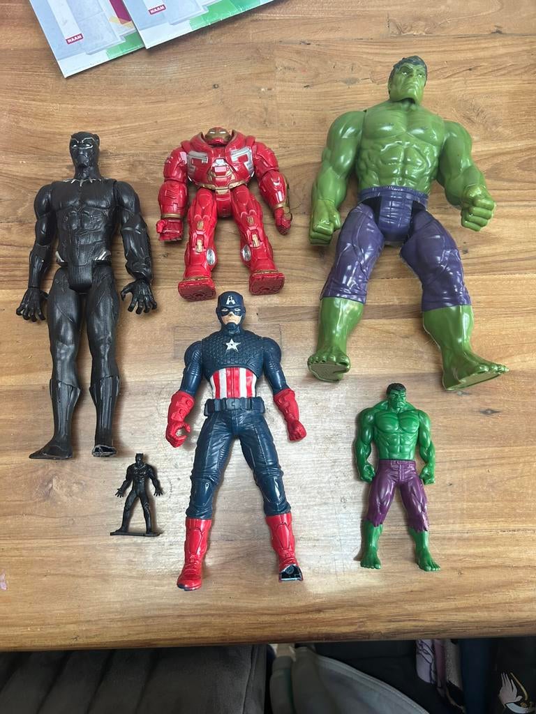 Marvel figeuren, Ophalen of Verzenden, Gebruikt