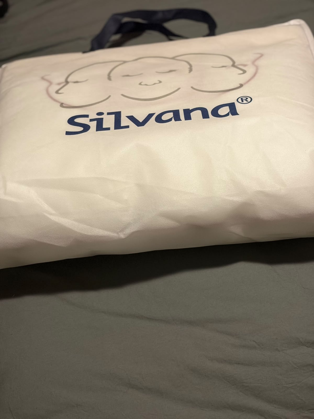 Silvana hoofdkussen, Huis en Inrichting, Eenpersoons, Wit, Nieuw, Ophalen of Verzenden