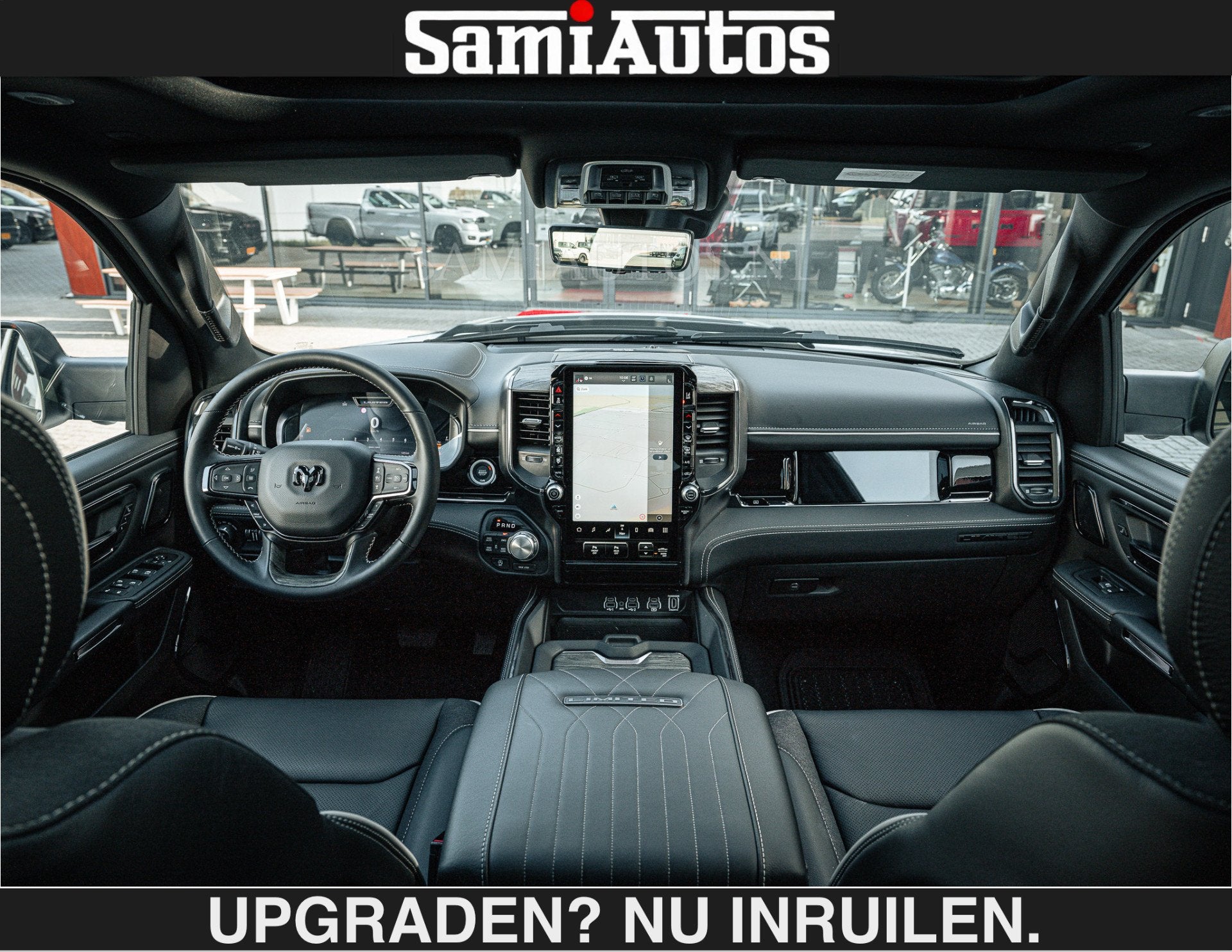 Dodge Ram Limited 540 PK €84950,- excl | De Meest Luxe en, Auto's, Automaat, Dealer onderhouden, Met garantie (alle), Wit