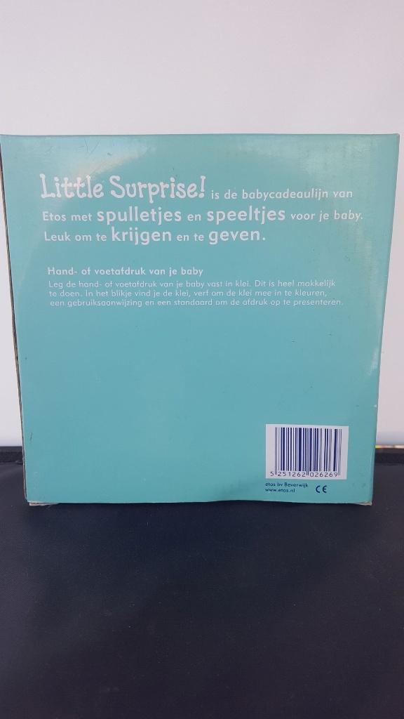 Hand of voetafdruk van je baby, Etos Little Surprise. 3A26, Kinderen en Baby's, Tweedehands verkoop, Tweedehands verkoop, Gebruikt