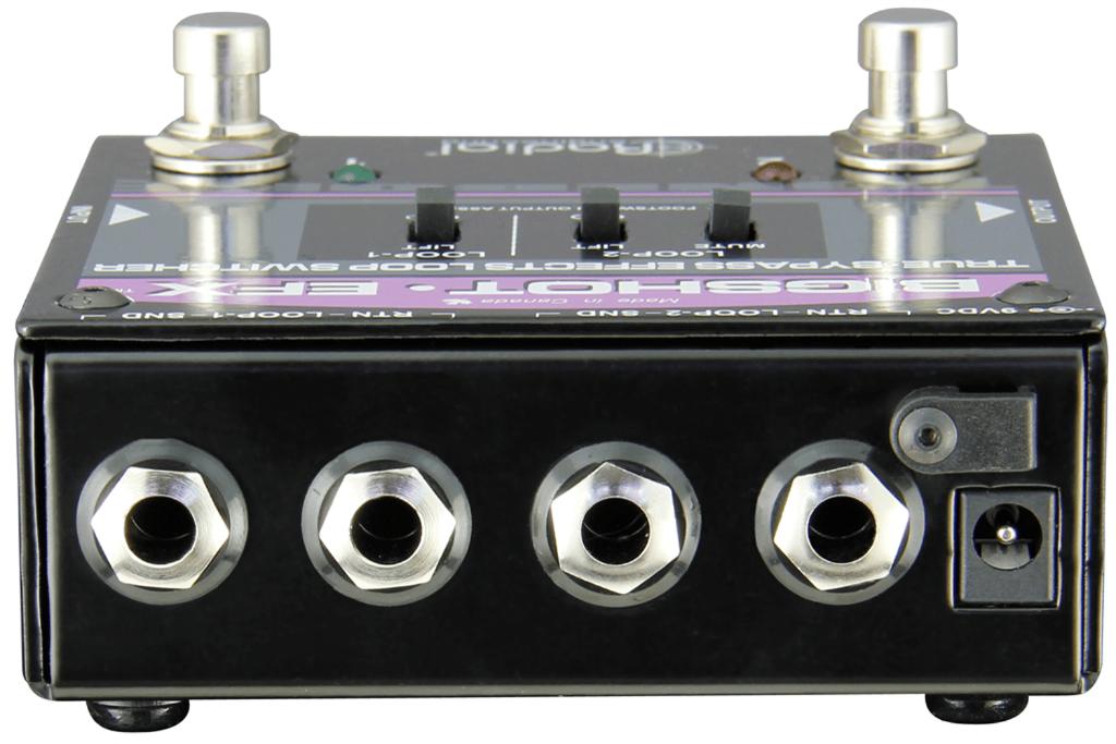 Radial Bigshot EFX effectloop switcher, Muziek en Instrumenten, Effecten, ., Chorus, Nieuw, Ophalen of Verzenden