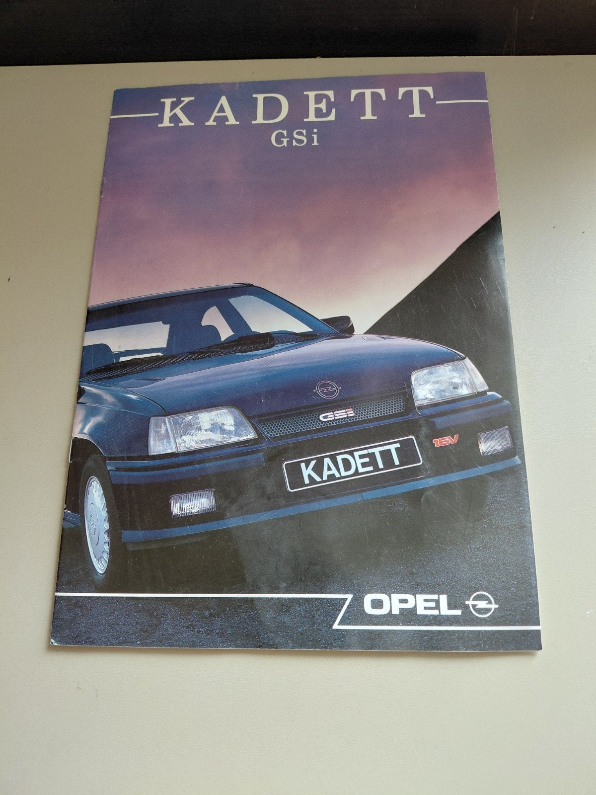 Opel Kadett GSI 16V Brochure, Ophalen of Verzenden, Gelezen, Opel