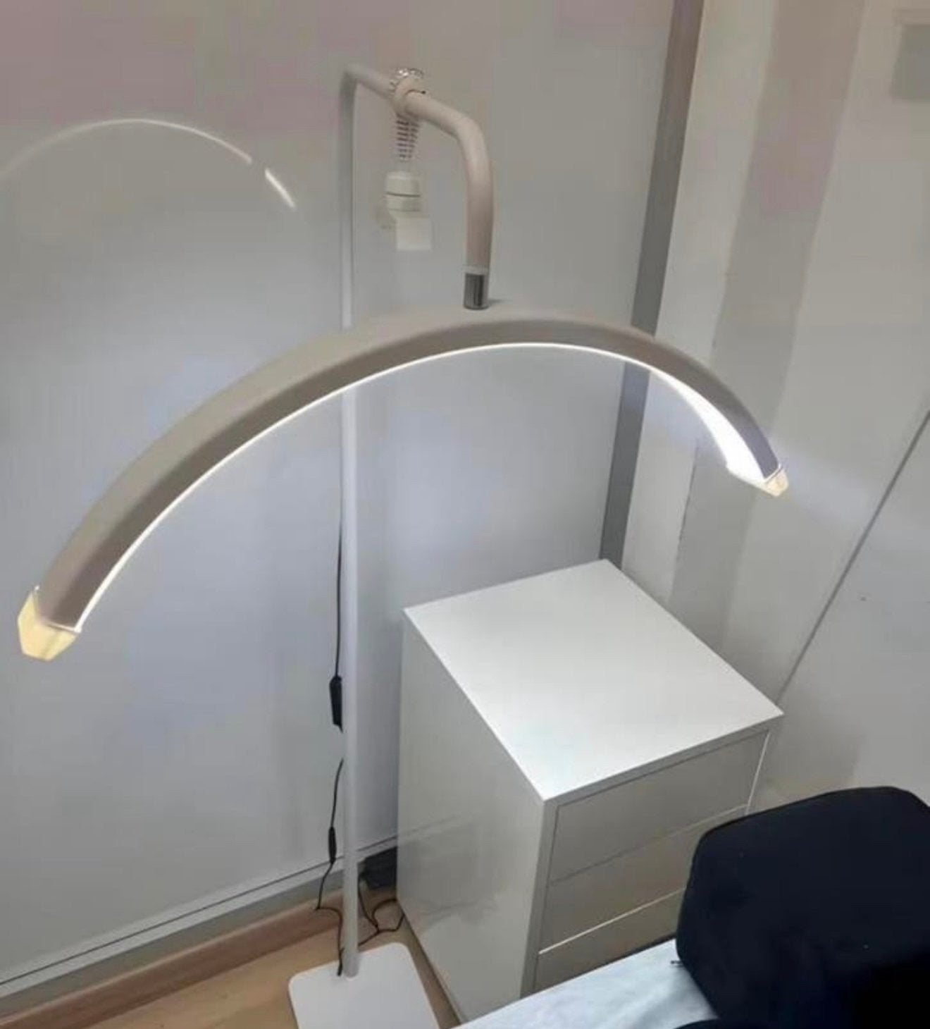 ACTIE!! Witte Moonlight Halve Maan Beauty Lamp – Nieuw, Ophalen of Verzenden, Nieuw, Metaal, 150 tot 200 cm