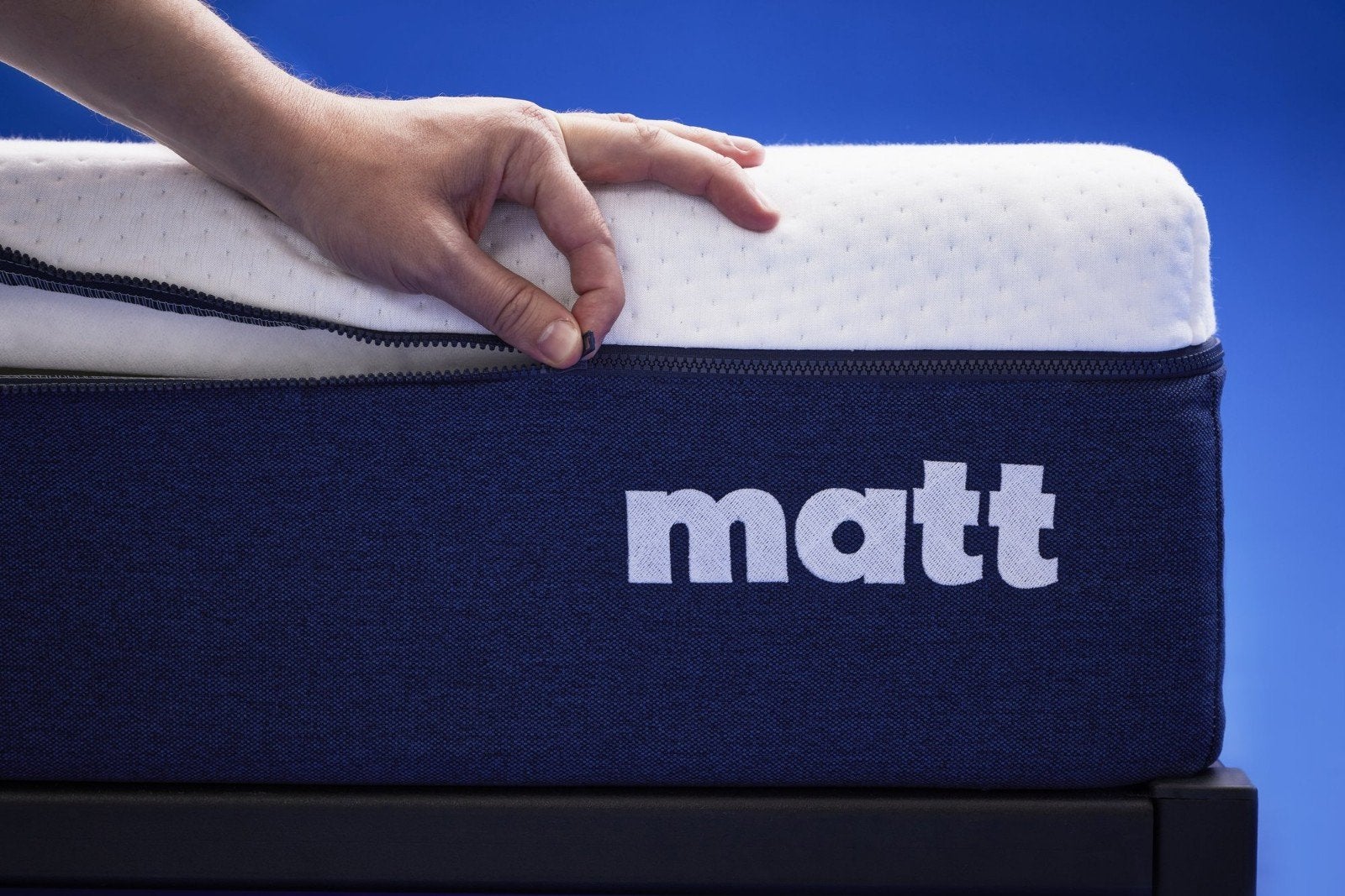 Matt matrashoes 'cool cover' 160 - 200, Huis en Inrichting, Ophalen, Tweepersoons, 200 cm, 160 cm