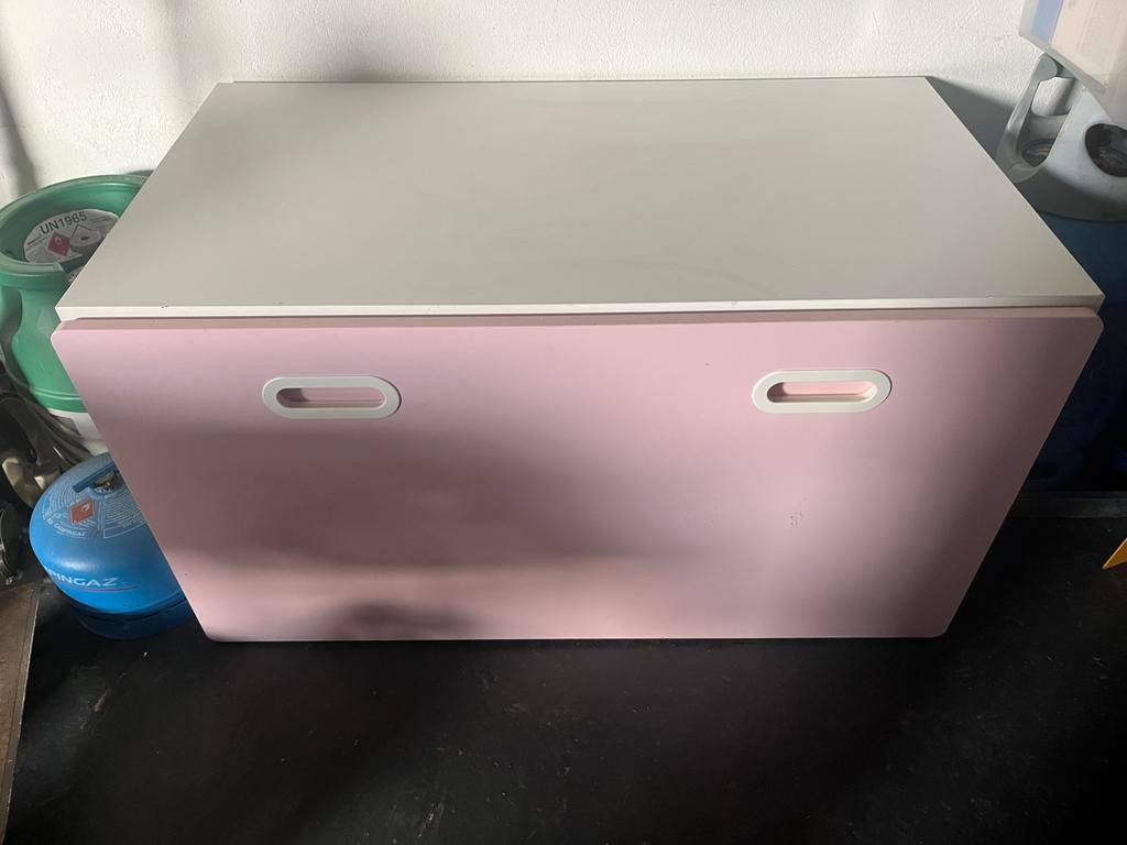 Bureau / opberg kast lade op wieltjes, Ophalen, Zo goed als nieuw
