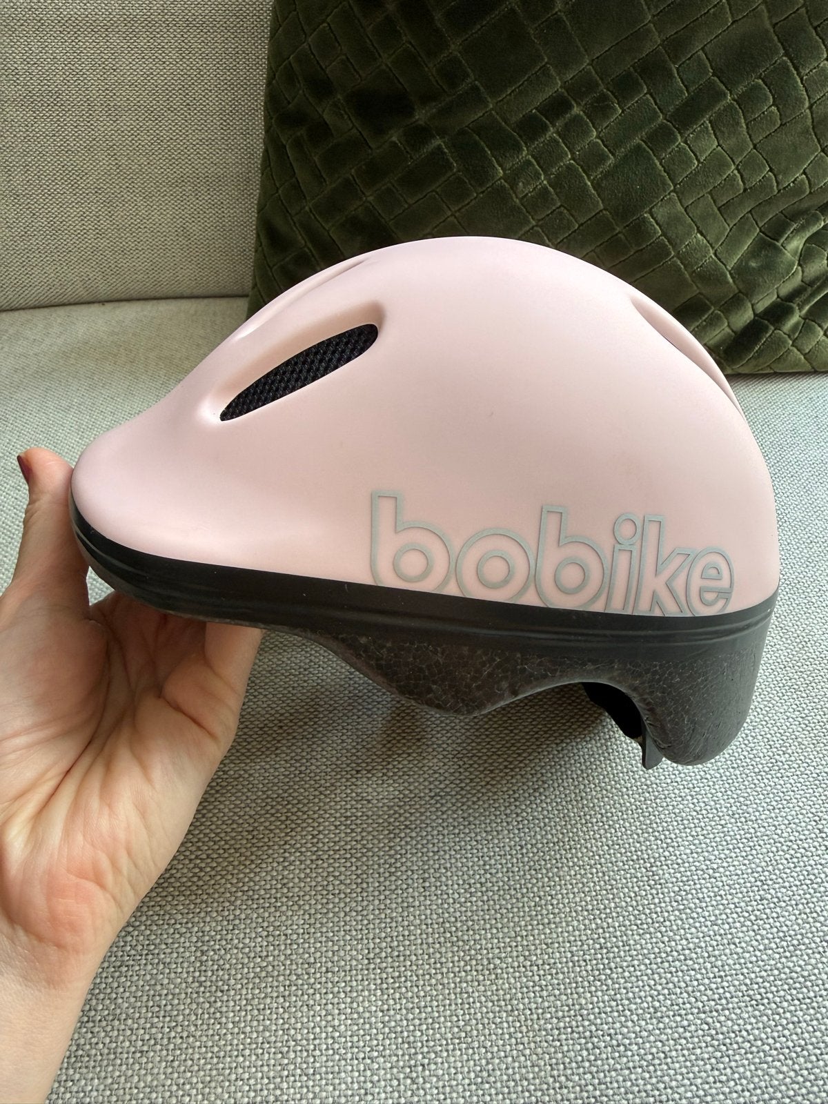 Bobike babyhelm roze XXS (44-48cm)- ongedragen en nieuwstaat, Fietsen en Brommers, Fietsaccessoires | Fietshelmen, Ophalen of Verzenden
