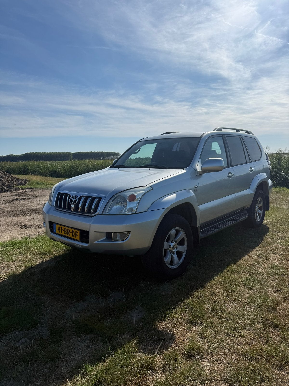 Toyota Land Cruiser 3.0 D-4d 5D VX SRB AUT 2004, Auto's, Automaat, Stof, 4 cilinders, Automatische klimaatregeling