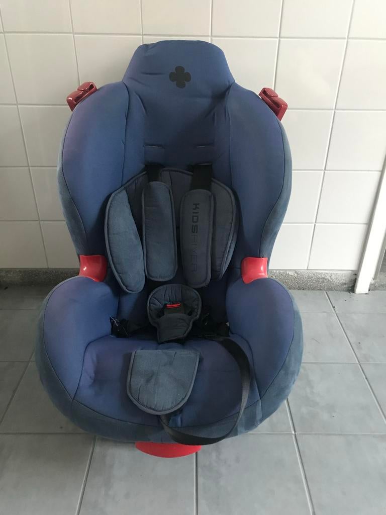 KIDS RIVER autostoel blauw, 0-18 kg, Overige merken, 0 t/m 18 kg, Gebruikt, Autogordel