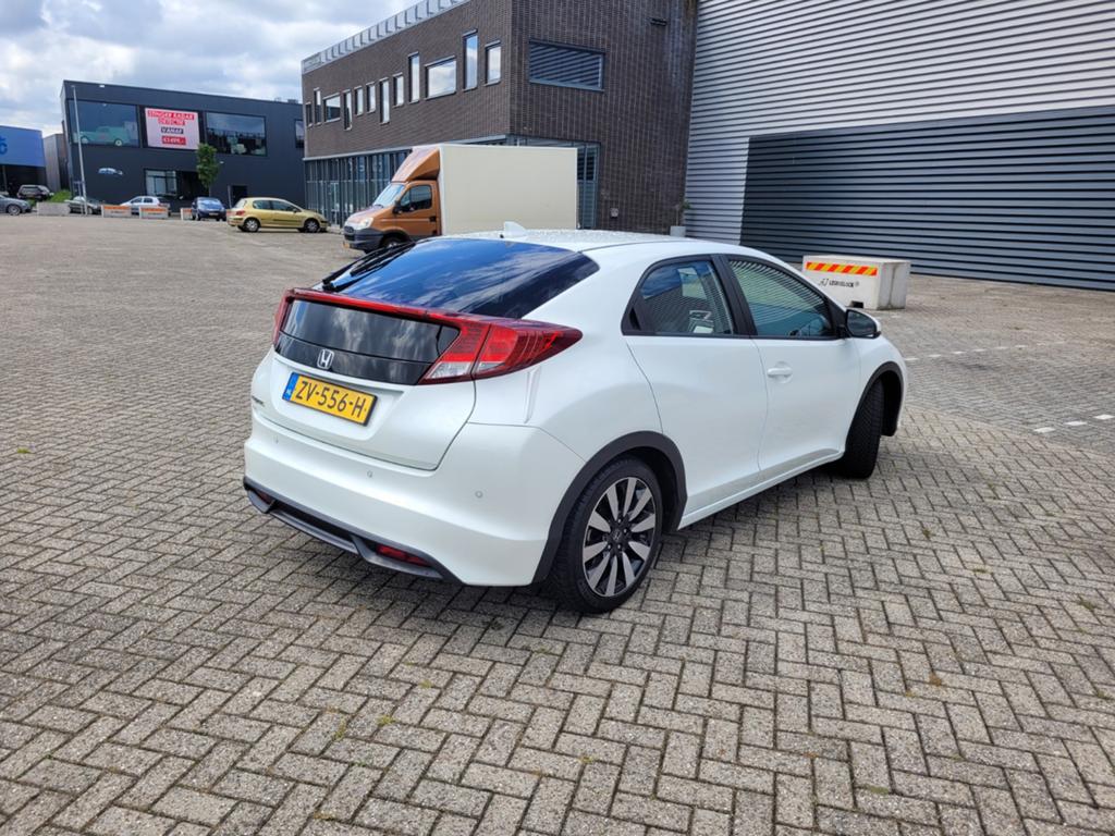 Honda Civic 1.4 I 5DR 2014 Airco handbak, Voorwielaandrijving, 4 cilinders, Wit, 1200 kg
