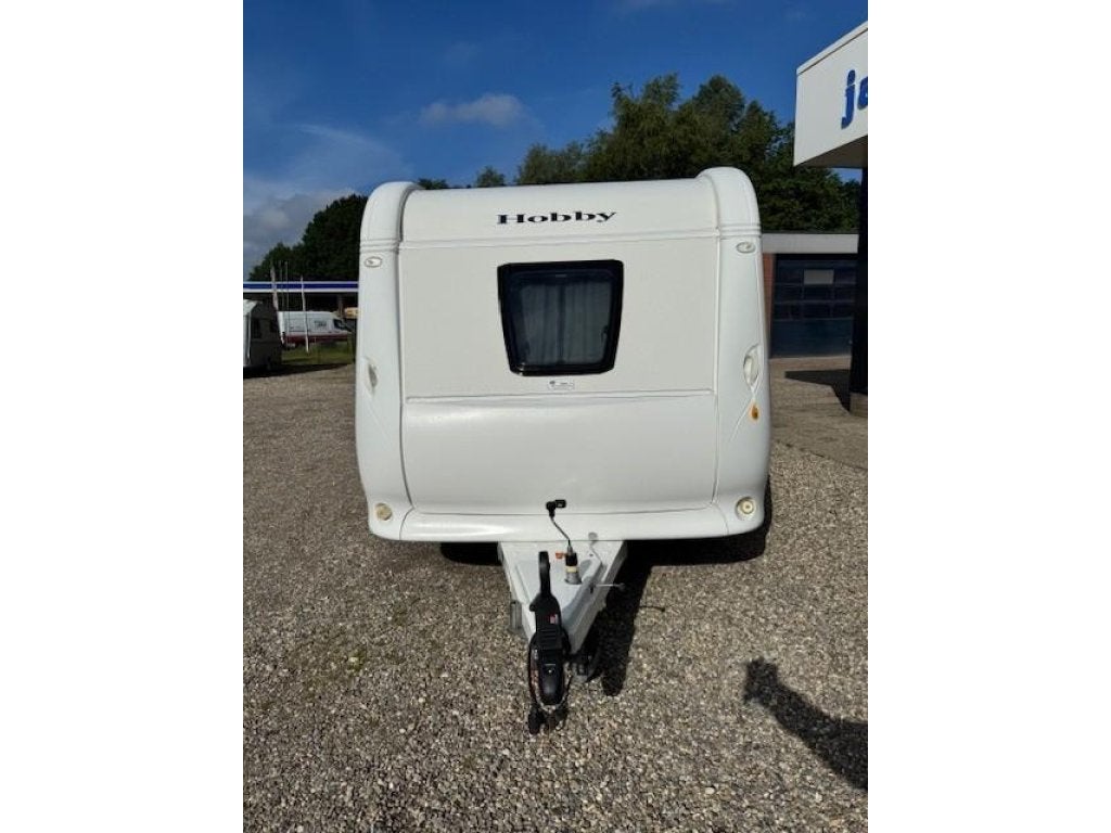 Hobby De Luxe 400 SFE incl. air voortent, Hobby, Bedrijf, Treinzit, Fietsenrek