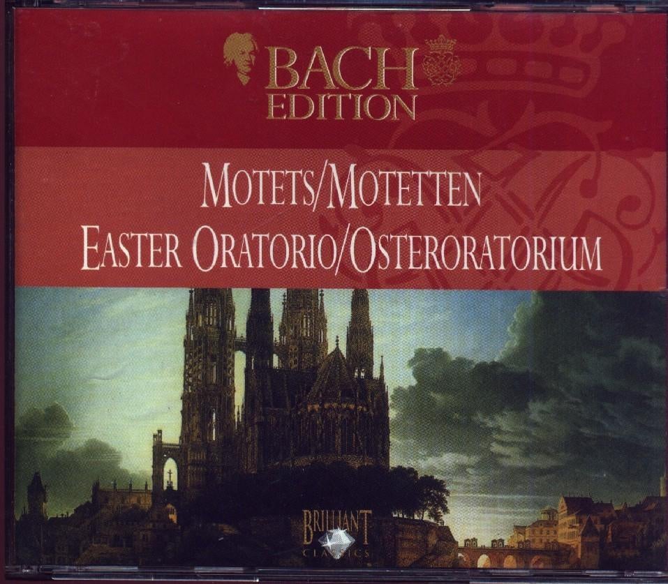 2CD JS Bach : Motets/Easter oratorio, Ophalen of Verzenden, Barok, Zo goed als nieuw, Vocaal