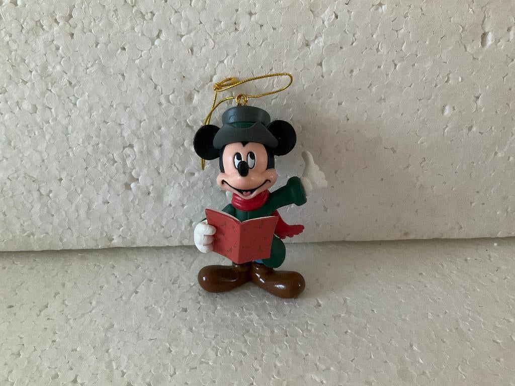 Disney ornament : Mickey mouse - christmas carol, Verzamelen, Ophalen of Verzenden, Mickey Mouse, Zo goed als nieuw, Beeldje of Figuurtje