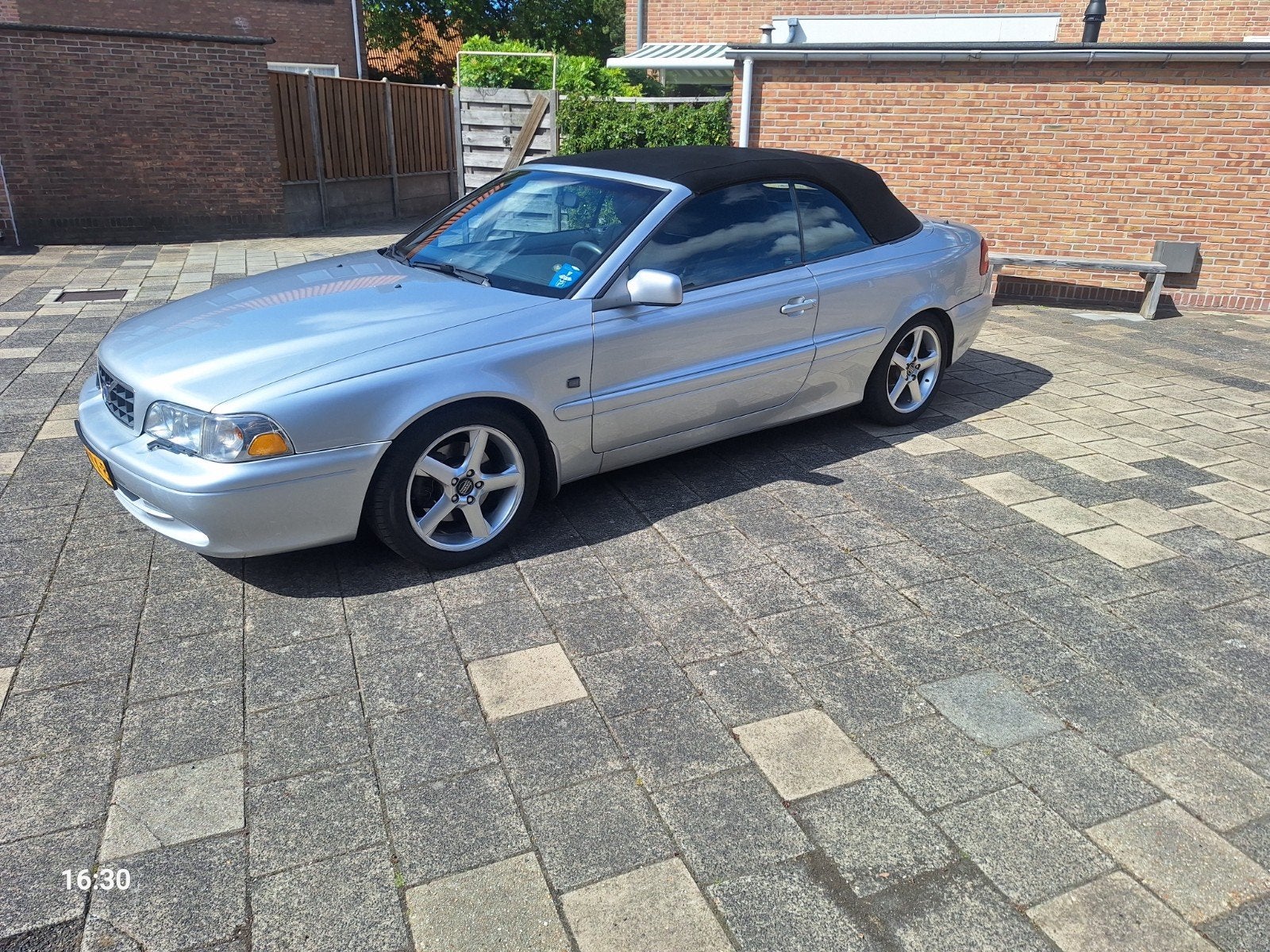 Volvo C70 2.0 T 163PK Cabrio AUT 2005 Grijs, Auto's, Volvo, C70, 4 stoelen, 163 pk, Particulier