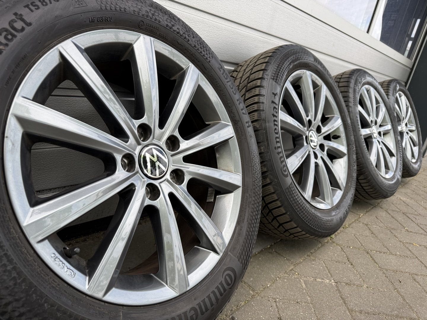 17 " Volkswagen Caddy Passat B7 B8 B9 GTE Variant CC velgen, -, -, Banden en Velgen, 17 inch