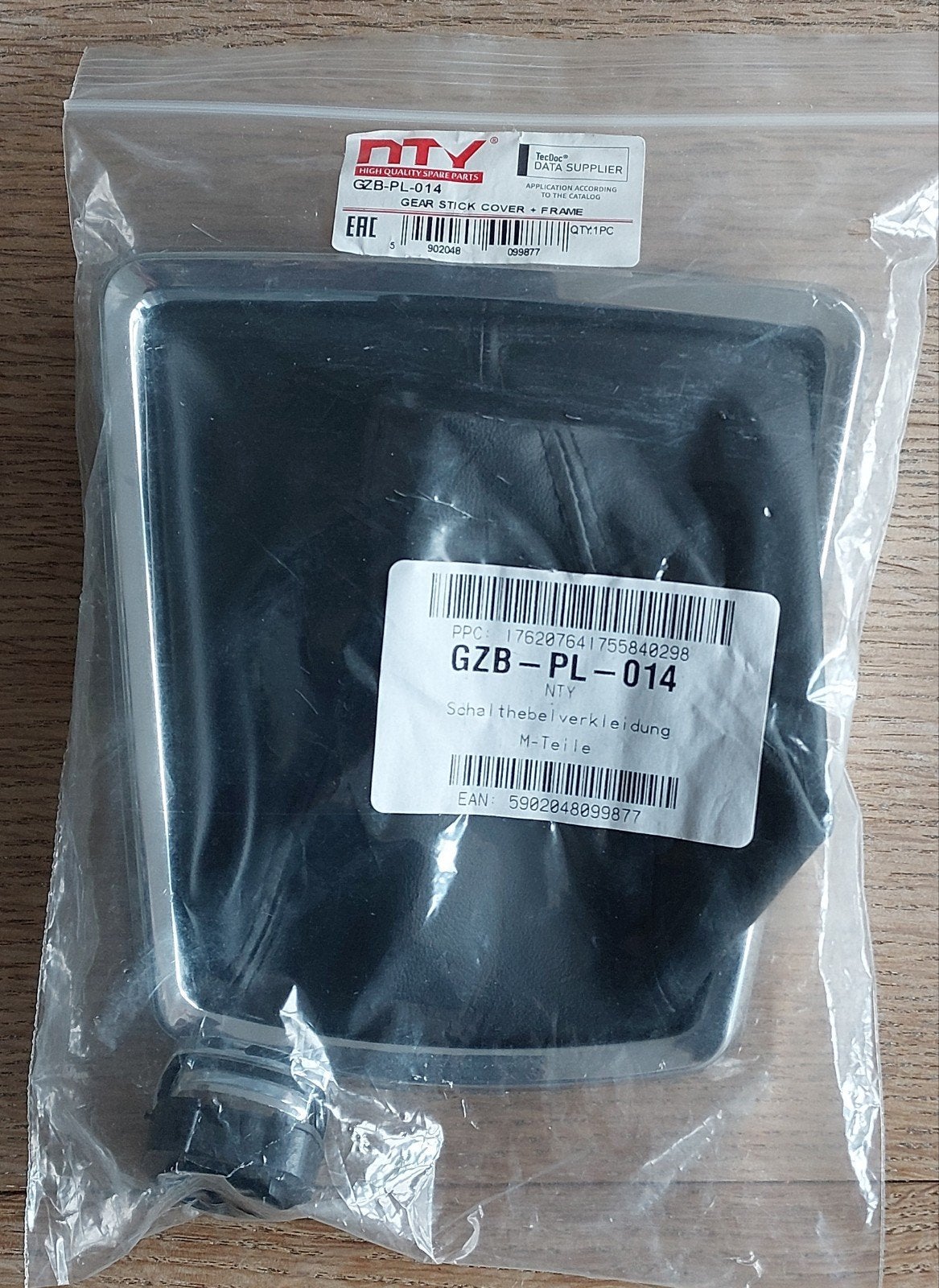 Hoes schakelpook Opel Zafira B zwart/chroom nieuw, Ophalen of Verzenden, Nieuw, Universele onderdelen