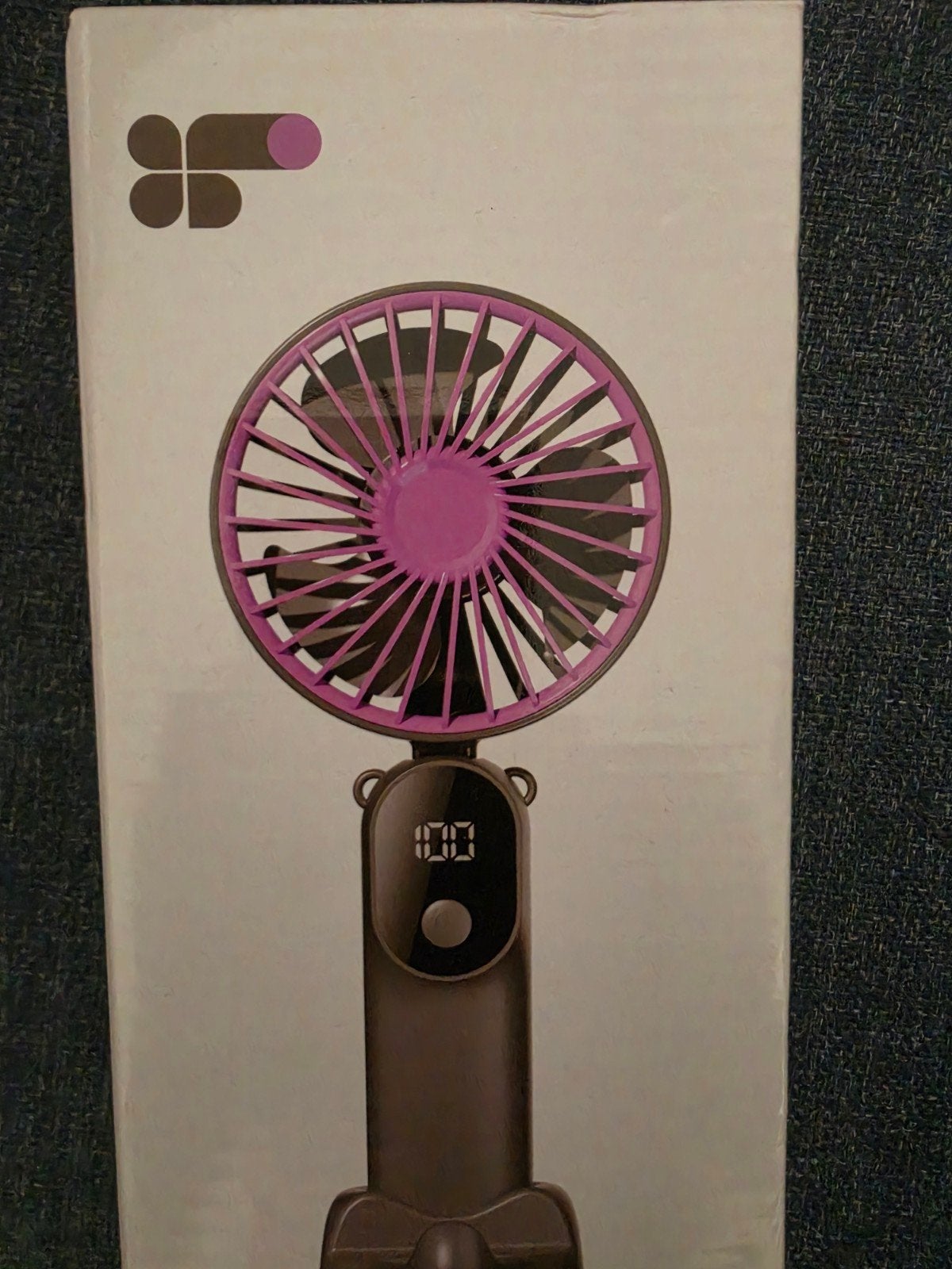 Draagbare Handventilator met Display - Nieuw, Ophalen of Verzenden, Nieuw, Overige