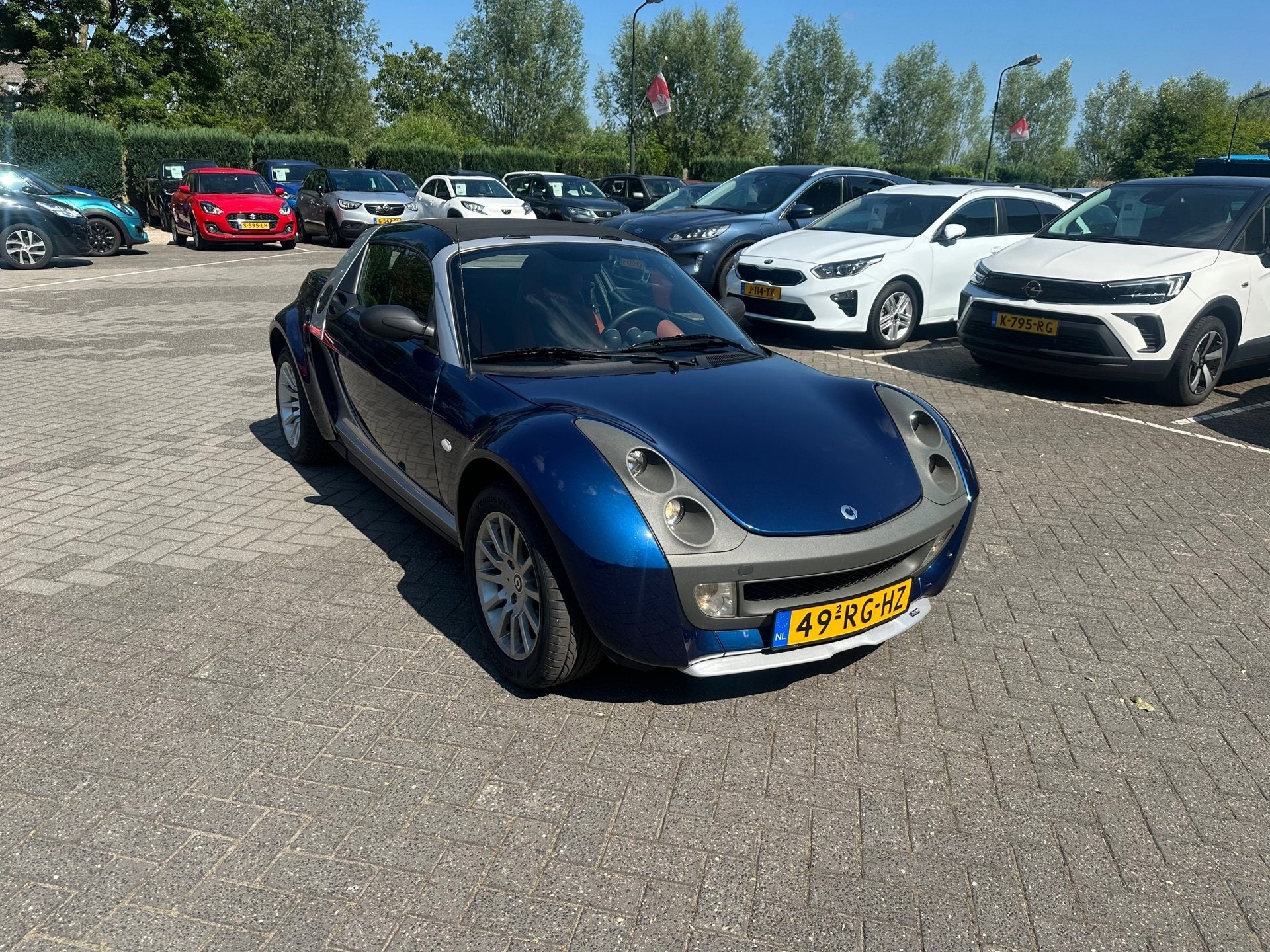 Smart Roadster 0.7 automaat, Auto's, Smart, Automaat, Dealer onderhouden, Achterwielaandrijving, Gebruikt