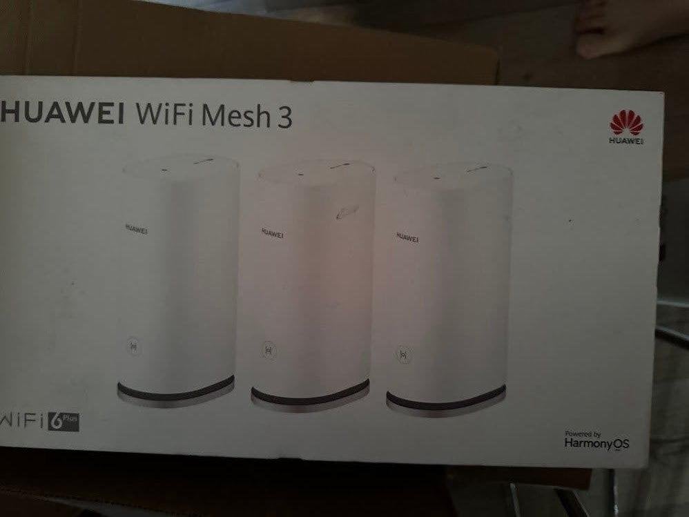 Huawei WiFi Mesh 3 Router Set (3 stuks) - WiFi 6 Plus, Ophalen of Verzenden, Nieuw, Router, Huawei