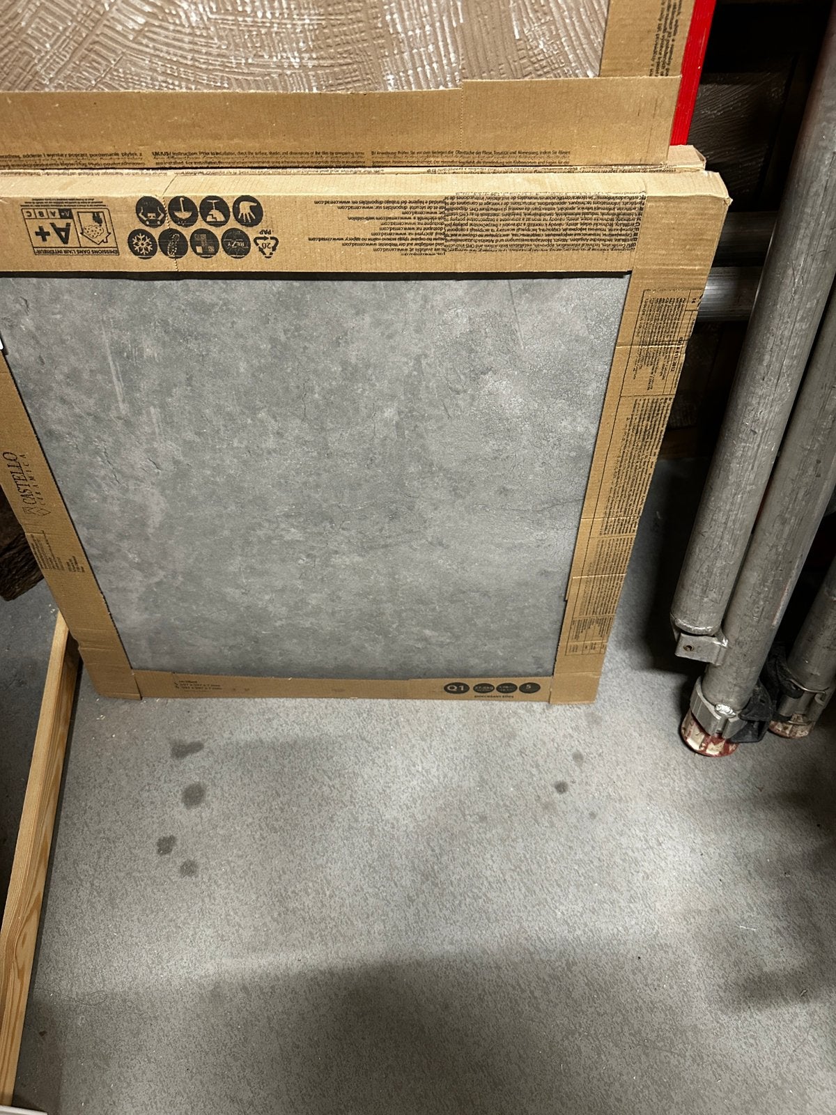 Tegels 60x60 x 7mm, Doe-het-zelf en Verbouw, Tegels, Ophalen, 40 tot 60 cm, 40 tot 60 cm, Keramiek