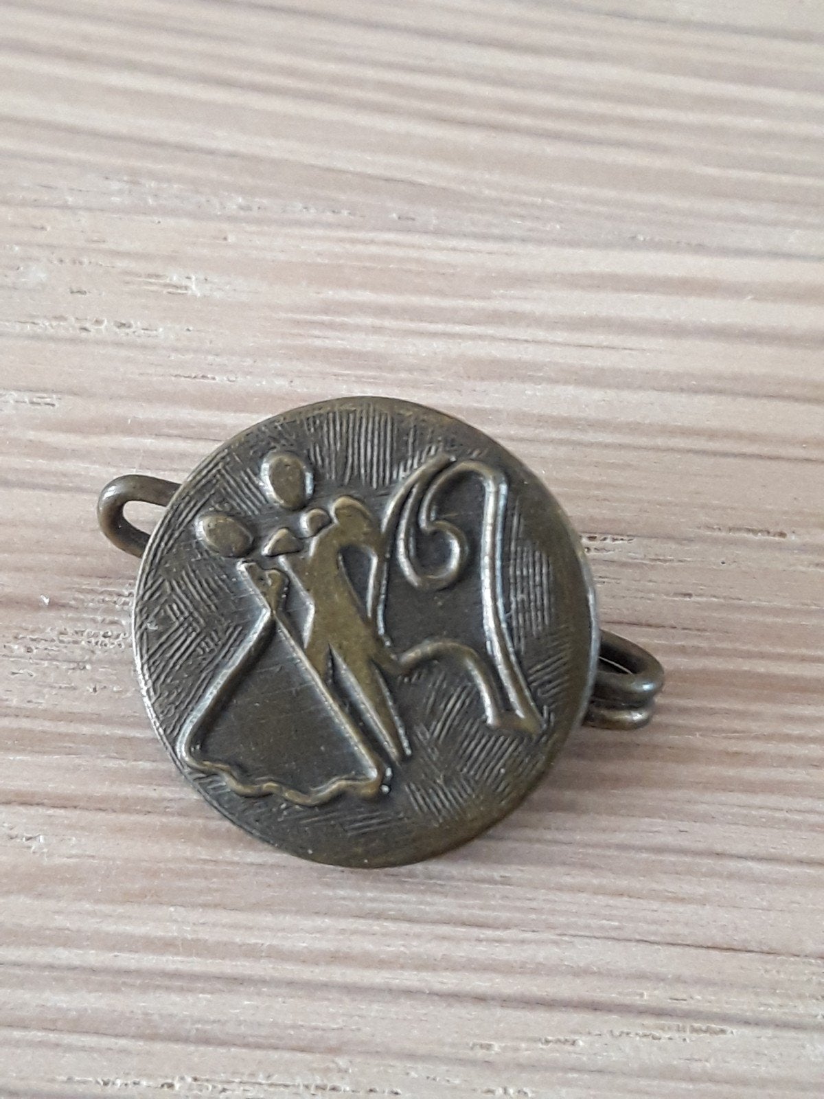 Vintage Speldje Danspaar Sport, Ophalen of Verzenden, Sport