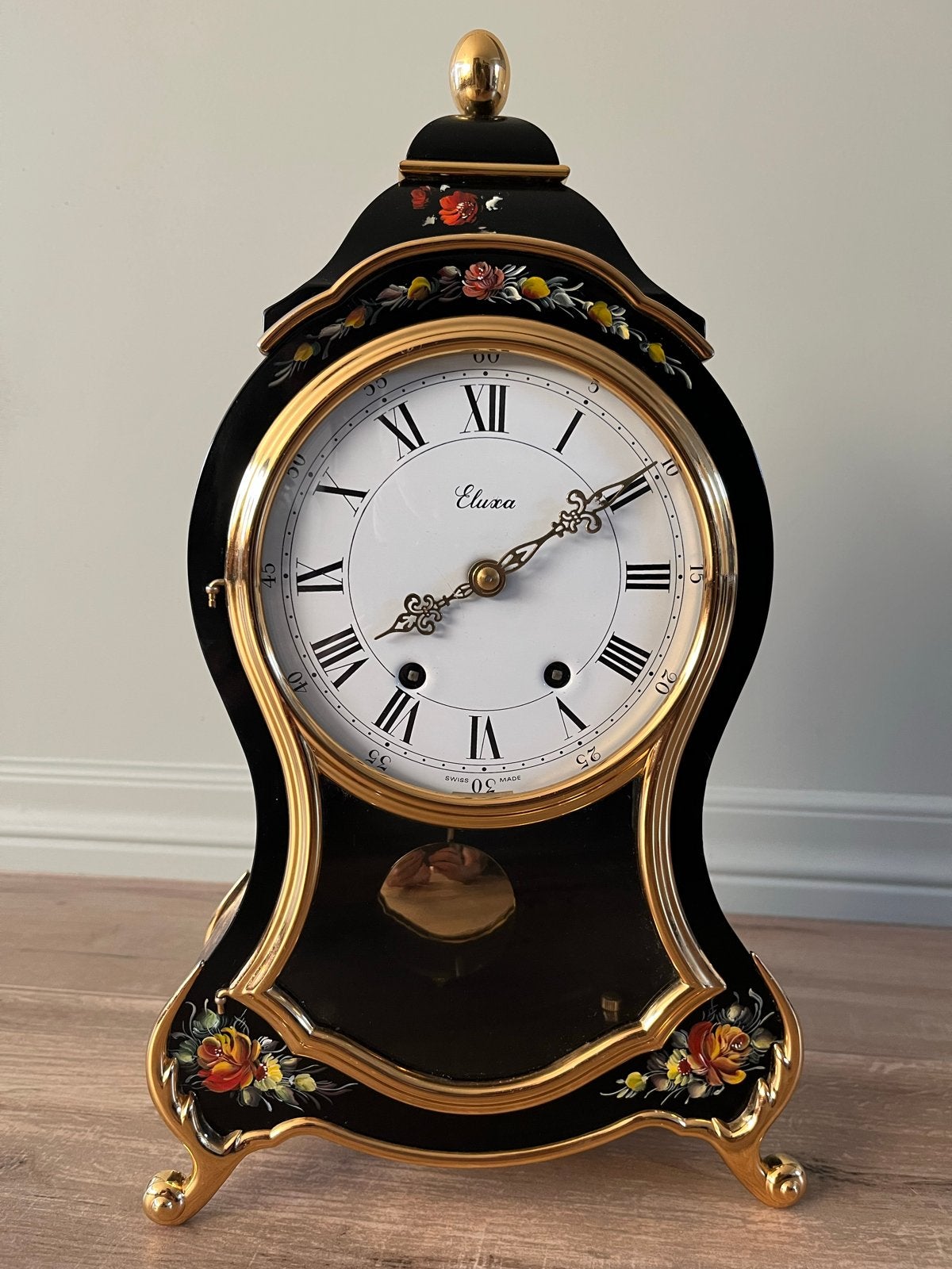 Eluxa Neuchâteloise Pendule - Volledig Werkend 1960-1980, Ophalen of Verzenden