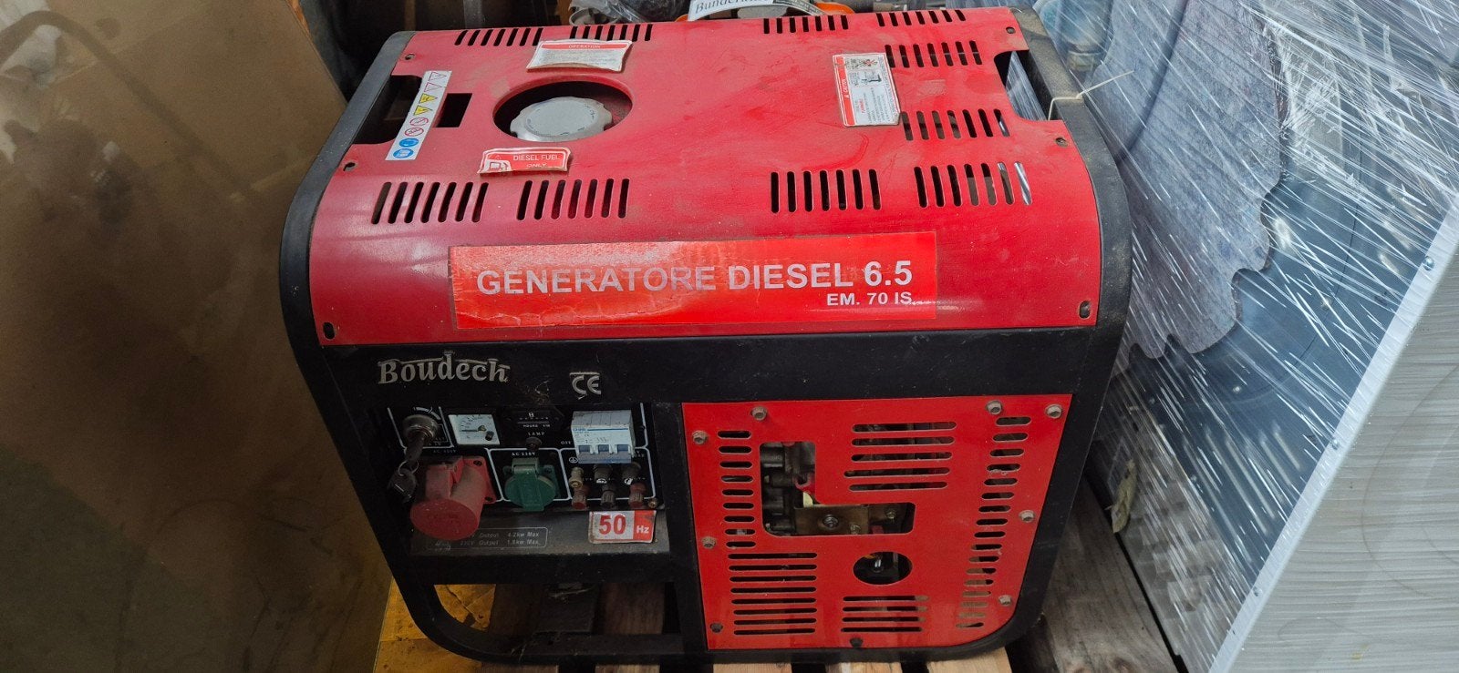 Boudech Generator met Honda GX 390 motor - defect, Doe-het-zelf en Verbouw, Ophalen of Verzenden, Zo goed als nieuw