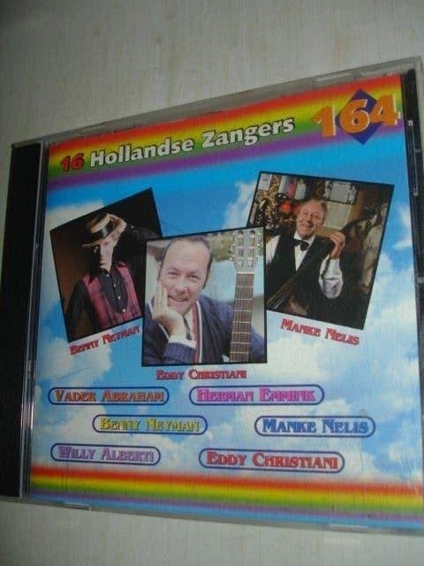 16 Hollandse Zangers- Regenboogserie 164- (NIEUW), Verzenden, Nieuw in verpakking, Levenslied of Smartlap