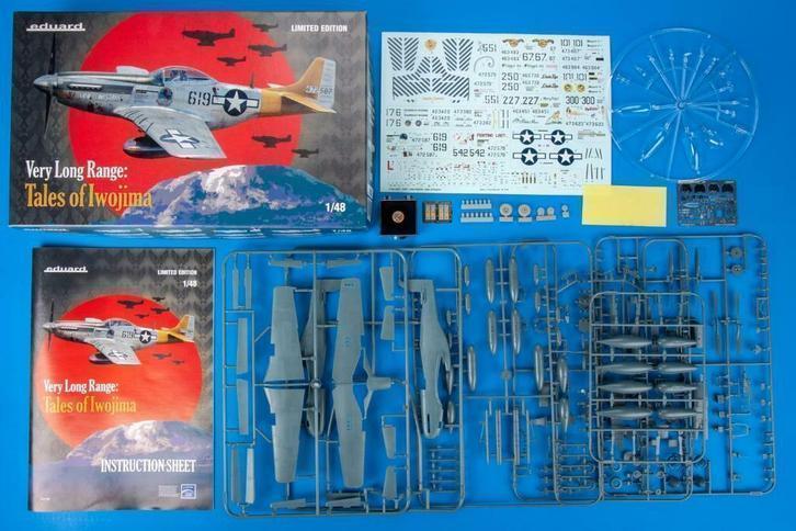 Eduard	11142	Very Long Range: Tales of Iwojima Ltd ed 1/48, Verzenden, Nieuw, Groter dan 1:72, Overige merken