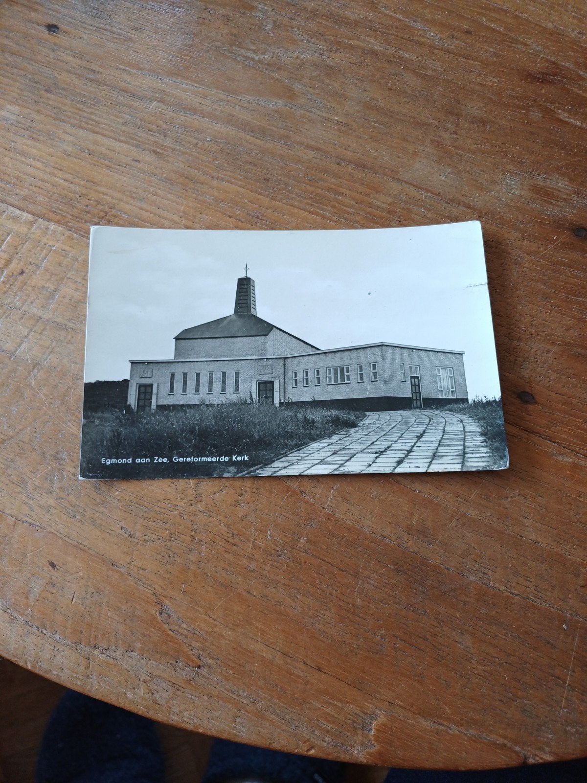 ansichtkaart Egmond aan zee  Gereformeerde kerk ongelopen, Ophalen of Verzenden, Noord-Holland