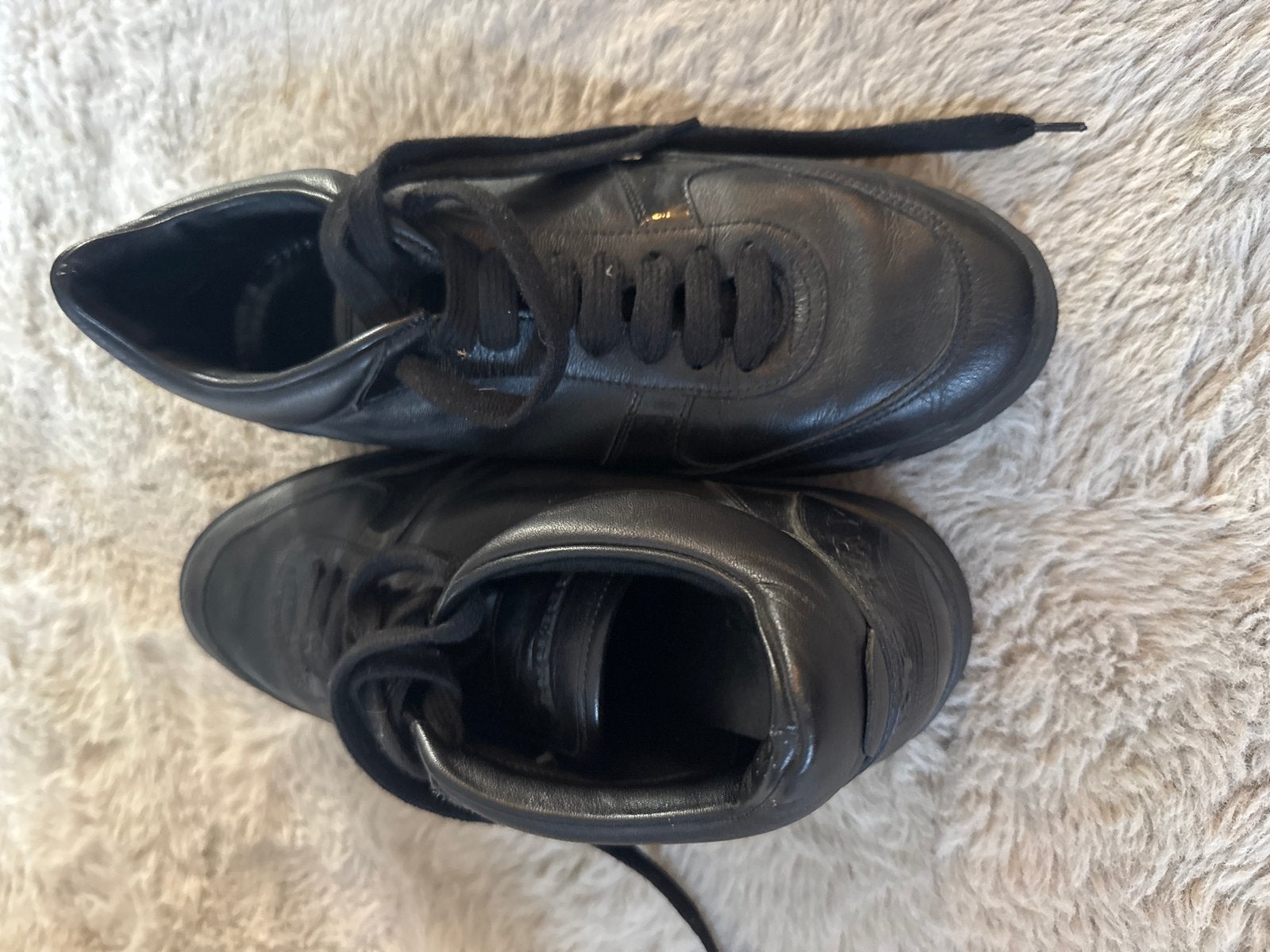 Burberry sneakers zwart, maat 38, Ophalen, Gedragen, Zwart, Sneakers of Gympen