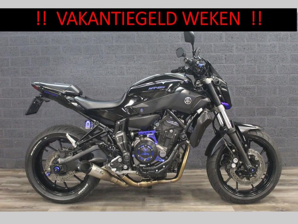 YAMAHA MT 07 ABS (bj 2017) 35,444 km SC-Project 35KW A2 mog., Motoren, 2 cilinders, Bedrijf, Onbekend, YAMAHA
