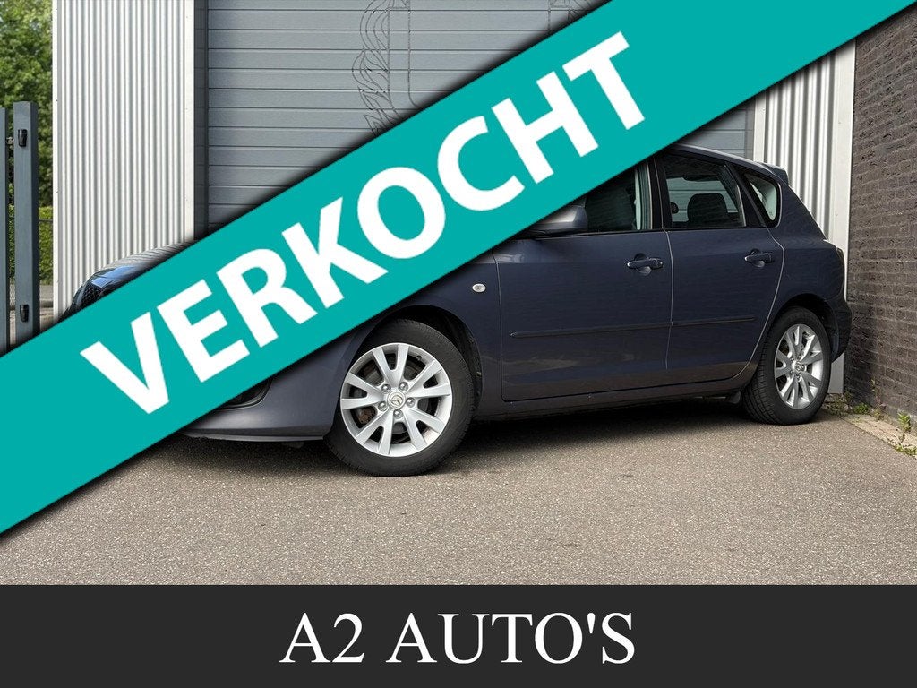 Mazda 3 Sport 1.6 Touring Airco|Nap, Voorwielaandrijving, Stof, Gebruikt, 4 cilinders