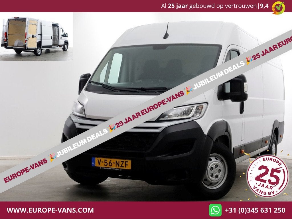 Citroën Jumper 2.2 BlueHDi 165pk L4H2 Airco/Navi/Camera 06-, Auto's, Voorwielaandrijving, Gebruikt, Euro 6, Citroën