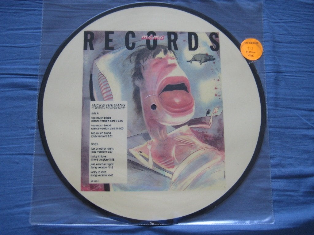 PD VINYL - ROLLING STONES/MICK JAGGER - MICK&THE GANG, Ophalen of Verzenden, Zo goed als nieuw