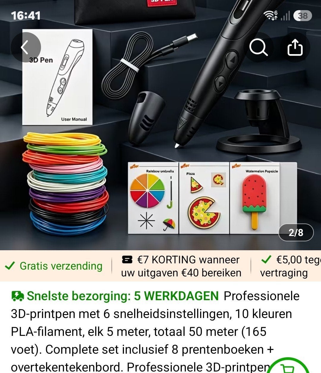 professionele 3-D printen. Nieuw in doos, Computers en Software, Ophalen of Verzenden, Nieuw