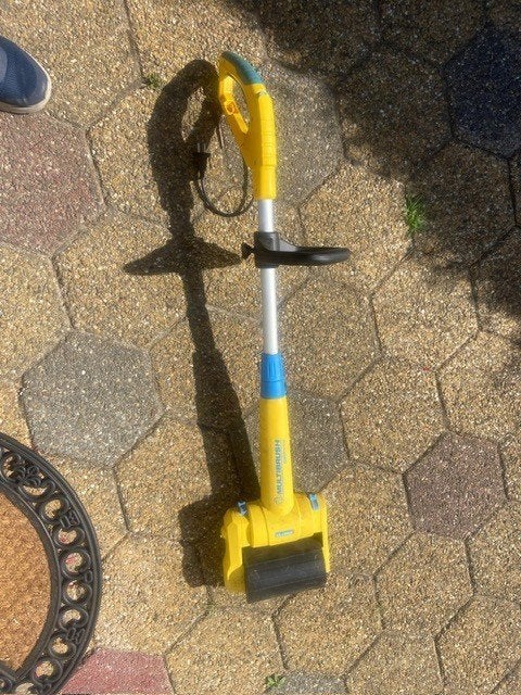 terrasborstel elektrisch, Gloria, Tuin en Terras, Ophalen, Gebruikt, GLORIA